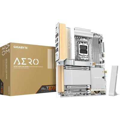 GIGABYTE - X870E AERO X3D WOOD - AM5 - DDR5 - Motherboard GIGABYTE - X870E AERO X3D WOOD - AM5 - DDR5 - Motherboard