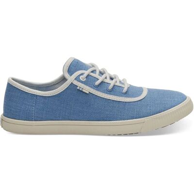 Toms Blaue Canvas Low Lace-Up Turnschuhe - Turnschuhe Toms Blaue Canvas Low Lace-Up Turnschuhe - Turnschuhe