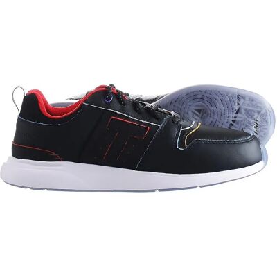 Toms Black Leather Marvel Arroyo Trainers - Men's Shoes Toms Black Leather Marvel Arroyo Trainers - Men's Shoes