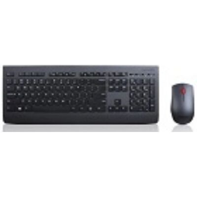 Lenovo 4X30H56816 Combo Clavier et Souris - Sans fil - Noir - Publicité Lenovo 4X30H56816 Combo Clavier et Souris - Sans fil - Noir - Publicité