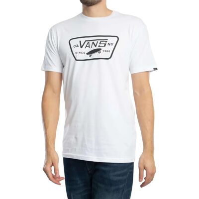 T-shirt Vans Full Patch - blanc/noir - Publicité T-shirt Vans Full Patch - blanc/noir - Publicité