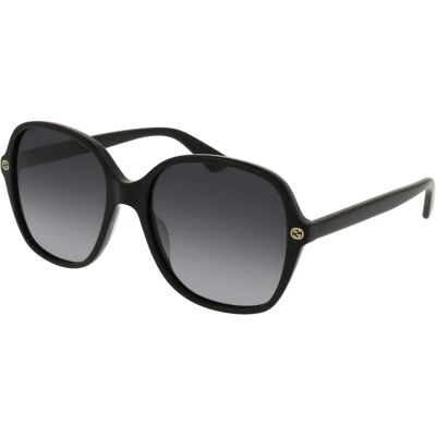 Gucci GG0092S - 001 (zwart/grijs) Gucci GG0092S - 001 (zwart/grijs)
