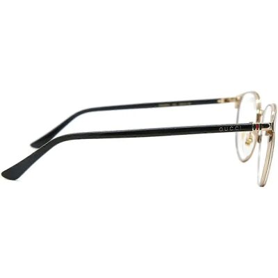 Occhiali Gucci GG0293O-002 Rotondi in Metallo Nero - Occhiali Occhiali Gucci GG0293O-002 Rotondi in Metallo Nero - Occhiali