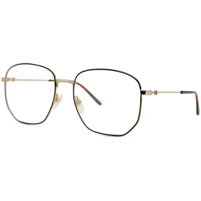 Gucci GG0396O Gelbe Unisex Brille - Sehhilfe Gucci GG0396O Gelbe Unisex Brille - Sehhilfe