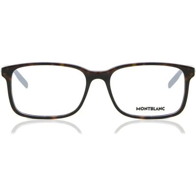 Montblanc MB0152O-006 Havana Brille - Rechteckig Montblanc MB0152O-006 Havana Brille - Rechteckig