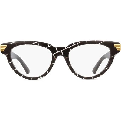 Bottega Veneta - Unisex-Brille - Schwarz/Braun - Modisches Accessoire Bottega Veneta - Unisex-Brille - Schwarz/Braun - Modisches Accessoire