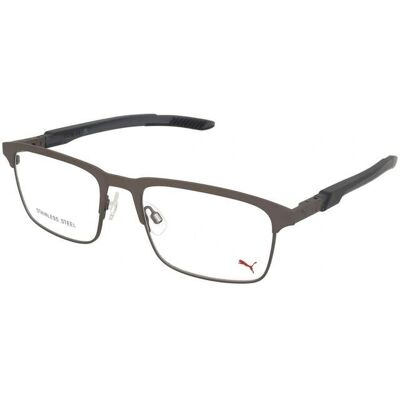 Puma PU0380O 002 Metall Rechteckbrille 55mm Puma PU0380O 002 Metall Rechteckbrille 55mm