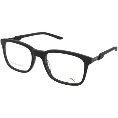Puma PU0382O-001 Unisex Quadratische Kunststoffbrille - Sonnenbrille Puma PU0382O-001 Unisex Quadratische Kunststoffbrille - Sonnenbrille