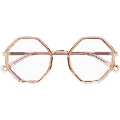 Chloé Ch0132O Orange Unisex Brillenrahmen - Brillengestell Chloé Ch0132O Orange Unisex Brillenrahmen - Brillengestell