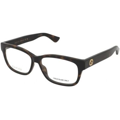 Gucci GG1341O 002 Havana 55mm Brille - Brille Gucci GG1341O 002 Havana 55mm Brille - Brille