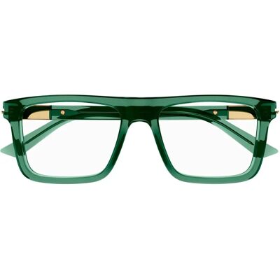 Gucci Model GG1504O Square Green Eyeglasses for Men Gucci Model GG1504O Square Green Eyeglasses for Men