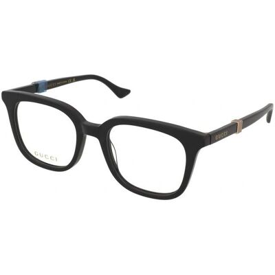 Gucci Gg1497O Schwarze Unisex Brille - Sehhilfe Gucci Gg1497O Schwarze Unisex Brille - Sehhilfe