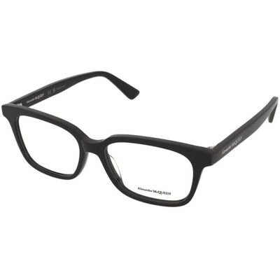 Alexander McQueen AM0464O 001 Ochelari pătrați negri - Ochelari Alexander McQueen AM0464O 001 Ochelari pătrați negri - Ochelari