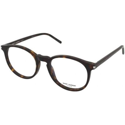 Occhiali da vista Saint Laurent SL 106 018 - Unisex, Havana, 50mm Occhiali da vista Saint Laurent SL 106 018 - Unisex, Havana, 50mm
