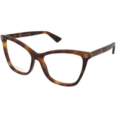 Gucci GG1817O Havanna Cat Eye Brille - Brillen Gucci GG1817O Havanna Cat Eye Brille - Brillen