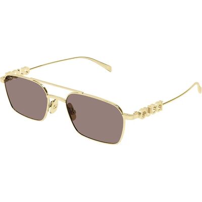 Ochelari de soare Gucci GG1804S 003 Ramă metalică Lentile maro - Ochelari de soare Ochelari de soare Gucci GG1804S 003 Ramă metalică Lentile maro - Ochelari de soare