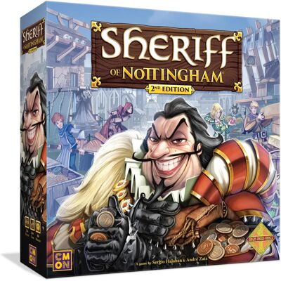 CMON Sheriff of Nottingham 2nd Edition - Interactive Board Game CMON Sheriff of Nottingham 2nd Edition - Interactive Board Game