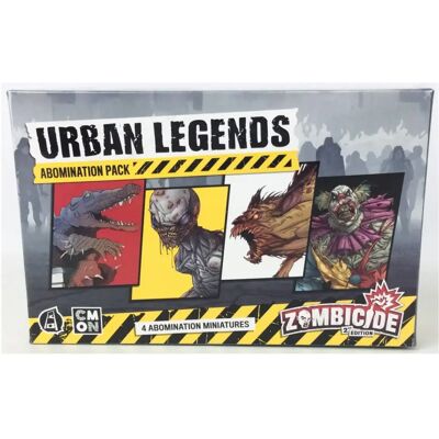 CMON Zombicide Urban Legends Abominations Pack - Erweiterung für Brettspiel CMON Zombicide Urban Legends Abominations Pack - Erweiterung für Brettspiel