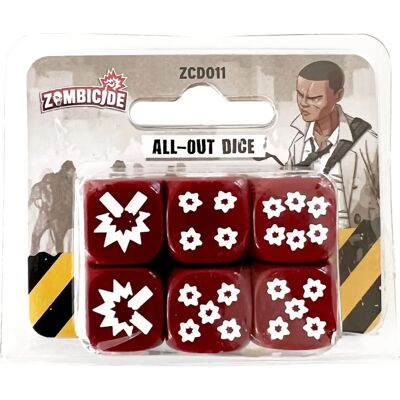 CMON ALL OUT Zombicide 2e Édition Pack de Dés Premium - Accessoires de Jeu de Société - Publicité CMON ALL OUT Zombicide 2e Édition Pack de Dés Premium - Accessoires de Jeu de Société - Publicité