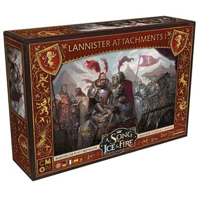 CMON - A Song of Ice & Fire - Lannister Attachments 1 - Miniatures Expansion CMON - A Song of Ice & Fire - Lannister Attachments 1 - Miniatures Expansion