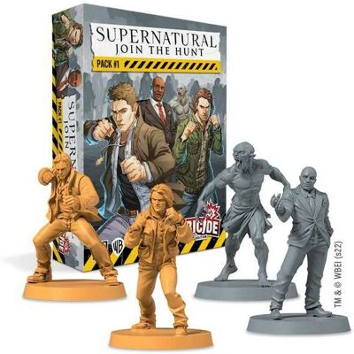 Asmodee Zombicide 2e Pack Surnaturel 1 - Jeu de Société - Publicité Asmodee Zombicide 2e Pack Surnaturel 1 - Jeu de Société - Publicité