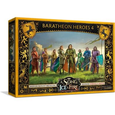 CoolMiniOrNot Inc A Song Of Ice & Fire Jeu de Miniatures sur Table - Héros Baratheon 4 - Jeu de Stratégie CoolMiniOrNot Inc A Song Of Ice & Fire Jeu de Miniatures sur Table - Héros Baratheon 4 - Jeu de Stratégie
