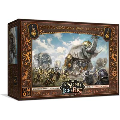CMON Jeu de Figurines La Compagnie d'Or Éléphants - Le Trône de Glace et de Feu CMON Jeu de Figurines La Compagnie d'Or Éléphants - Le Trône de Glace et de Feu