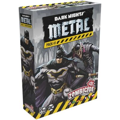 Cmon Zombicide 2e Pack Metal Nuit Obscure - Extension de Jeu de Société - Publicité Cmon Zombicide 2e Pack Metal Nuit Obscure - Extension de Jeu de Société - Publicité