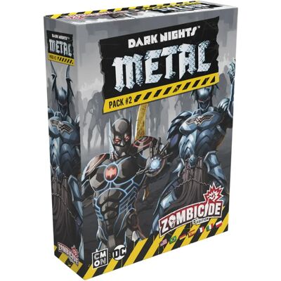 Cmon Zombicide 2e Editie: Dark Night Metal Pack - Bordspel Uitbreiding Cmon Zombicide 2e Editie: Dark Night Metal Pack - Bordspel Uitbreiding