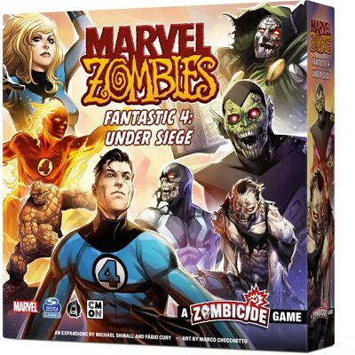 CMON Marvel Zombies Fantastic 4: Under Siege Strategy Game - Strategy Game CMON Marvel Zombies Fantastic 4: Under Siege Strategy Game - Strategy Game