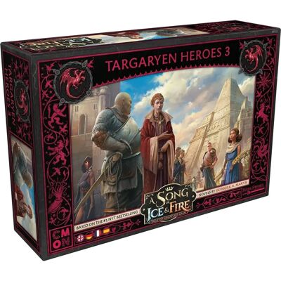 CMON A Song of Ice & Fire - Targaryen Helden 3 - Uitbreiding CMON A Song of Ice & Fire - Targaryen Helden 3 - Uitbreiding