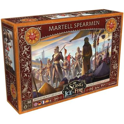 CMON Huis Martell Lanceros Miniatuur - Strategie Spel CMON Huis Martell Lanceros Miniatuur - Strategie Spel