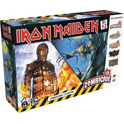 CMON Zombicide Pack de Personnage Iron Maiden 3 - Extension de Jeu de Société - Publicité CMON Zombicide Pack de Personnage Iron Maiden 3 - Extension de Jeu de Société - Publicité