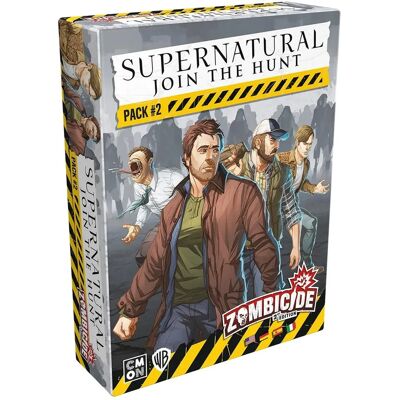 Cmon Zombicide 2ª Edición - Supernatural: Join the Hunt Pack - Juego de Mesa Cmon Zombicide 2ª Edición - Supernatural: Join the Hunt Pack - Juego de Mesa