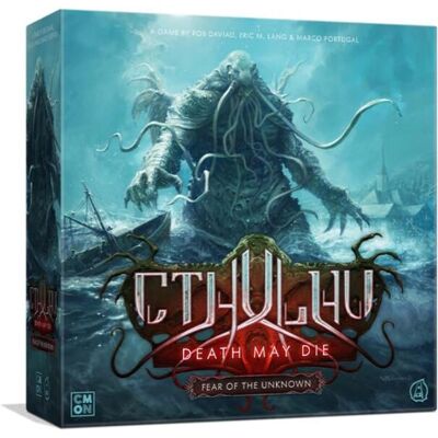 Cmon Cthulhu: Death May Die - Fear Of The Unknown Board Game Cmon Cthulhu: Death May Die - Fear Of The Unknown Board Game
