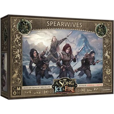 CMON Ein Lied von Eis und Feuer: Free Folk Spearwives Miniatur-Strategiespiel Einheiten-Box - Miniatures Game Unit CMON Ein Lied von Eis und Feuer: Free Folk Spearwives Miniatur-Strategiespiel Einheiten-Box - Miniatures Game Unit
