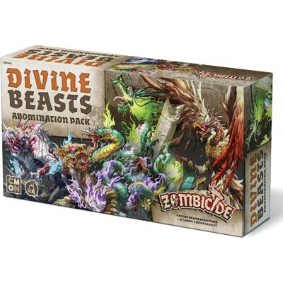 Cmon Zombicide Divine Beasts Strategy Game - Mythic Challenge Cmon Zombicide Divine Beasts Strategy Game - Mythic Challenge