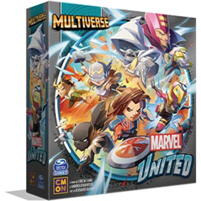 Jeu de Miniatures Marvel United Multiverse - Héros & Vilains, Coopératif, Extensible Jeu de Miniatures Marvel United Multiverse - Héros & Vilains, Coopératif, Extensible