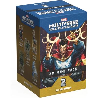CoolMiniOrNot Inc Marvel Multiverse 2D - Mini Pack 2 Book CoolMiniOrNot Inc Marvel Multiverse 2D - Mini Pack 2 Book