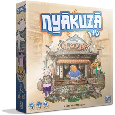 CoolMiniOrNot Inc Nyakuza Strategy Board Game - Strategy Game CoolMiniOrNot Inc Nyakuza Strategy Board Game - Strategy Game