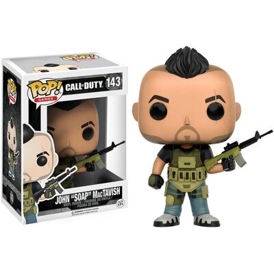 Funko - POP! Games: Call of Duty John Soap MacTavish - Figure - Publicité Funko - POP! Games: Call of Duty John Soap MacTavish - Figure - Publicité