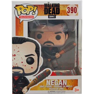 Funko Pop! Vinyl TV - The Walking Dead - TV: The Walking Dead - Bloody Negan 390 Funko Pop! Vinyl TV - The Walking Dead - TV: The Walking Dead - Bloody Negan 390