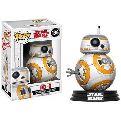 Funko BB-8 Star Wars E8 Figurine en vinyle à tête rotative Funko BB-8 Star Wars E8 Figurine en vinyle à tête rotative