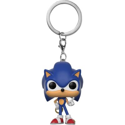 Funko Sonic The Hedgehog Modell - Vinyl Kulcstartó - 4cm Funko Sonic The Hedgehog Modell - Vinyl Kulcstartó - 4cm