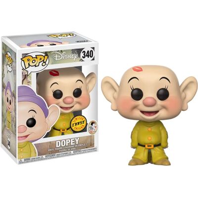 Funko Snow White Dopey Chase 3,75" Vinyl Sammelobjekt - Disney Funko Snow White Dopey Chase 3,75" Vinyl Sammelobjekt - Disney
