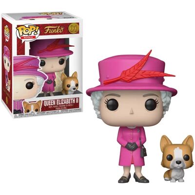 Funko Pop! Royals - Queen Elizabeth II with Corgi Funko Pop! Royals - Queen Elizabeth II with Corgi