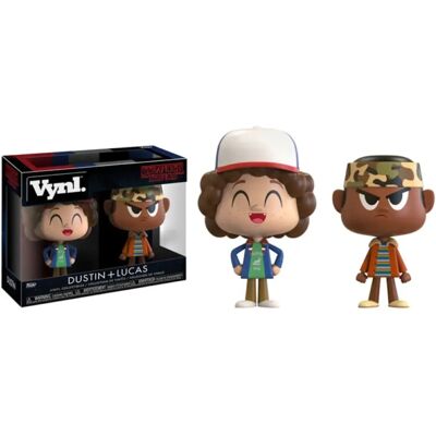 Funko Lucas Dustin Stranger Things Vinyl Figure - 9.5cm Funko Lucas Dustin Stranger Things Vinyl Figure - 9.5cm