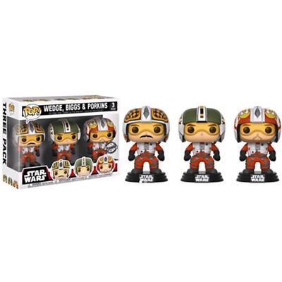 Figurki winylowe Funko Wedge Biggs Porkins - Star Wars Zestaw 3 Figurki winylowe Funko Wedge Biggs Porkins - Star Wars Zestaw 3