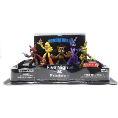 Funko Freddy, Chica, Bonnie, Springtrap & Foxy - Figury akcji - Seria 2 Funko Freddy, Chica, Bonnie, Springtrap & Foxy - Figury akcji - Seria 2