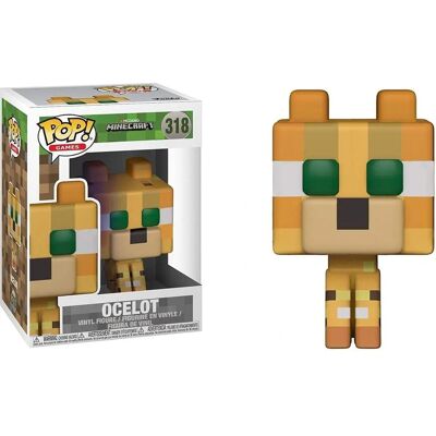 Funko Pop! Minecraft Ocelot Chase - Figurine en vinyle 3,75" - Publicité Funko Pop! Minecraft Ocelot Chase - Figurine en vinyle 3,75" - Publicité